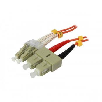 Synergy 21 2m Fiber Optic Patch Cable 2x LC 2x SC OM2 Orange