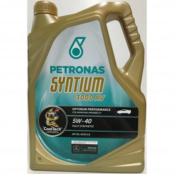 OLIO MOTORE PETRONAS 5W40 SYNTIUM 3000 AV LT.5