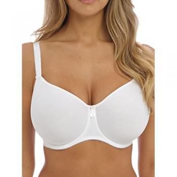 Rebecca Essentials Moulded Spacer Bra – White