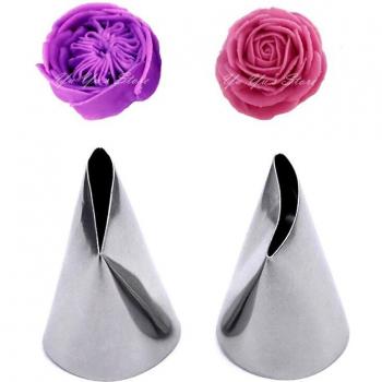 Premium 2-Piece Rose Tip Icing Kit