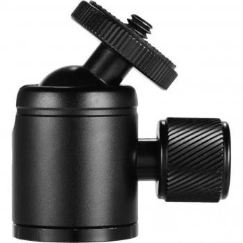 Klein‑Ball‑Stativ‑Adapter, Metalllegierung, 1/4 / 3/8 Befestigung – Telefon, Kamera, LED‑Scheinwerfer