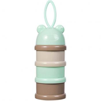 Kidlove Bunte Tragbare 3-Schicht Abnehmbarer Milchpulverbehälter