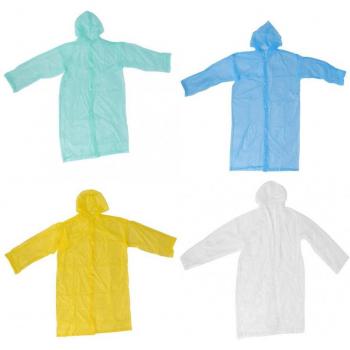 Folding Transparent Raincoat for Outdoor Activities
