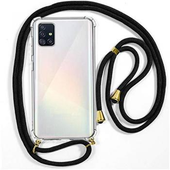 Funda Cool para Samsung Galaxy A51 con Cordón Negro