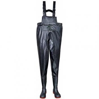 Portwest S5 Safety Chest Wader Black Size 8
