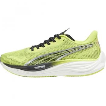 Puma Velocity Nitro 3 Lime Pow/Black/Silver da Uomo