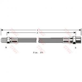TRW PHB349 Tubo freno