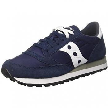 Saucony Jazz Original Leather Sneakers Blue Male Size 7.5 US