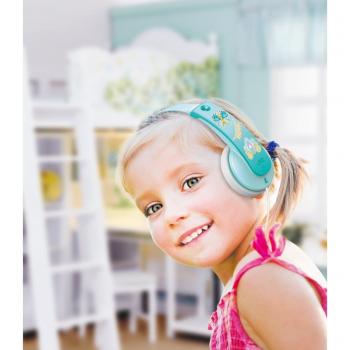 Casque enfant JVC HA-KD7 bleu menthe