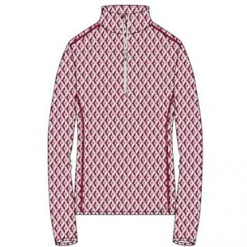 Sudadera Forro Polar Para Mujeres, Color Rojo Brillante