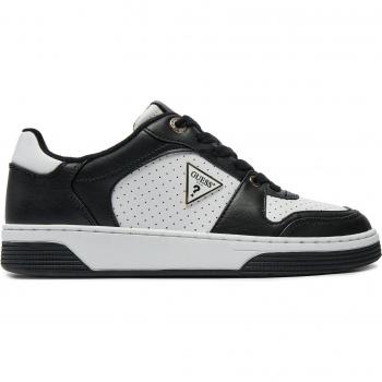 Women's Black Guess Daiso Perforated Sneakers