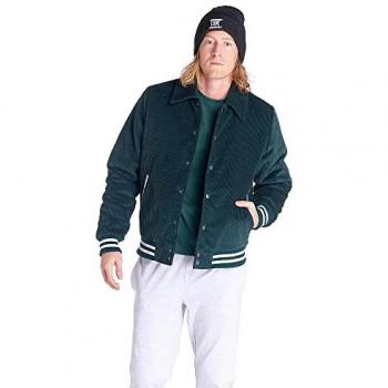Leone 1947 Trendige Collegejacke Grün