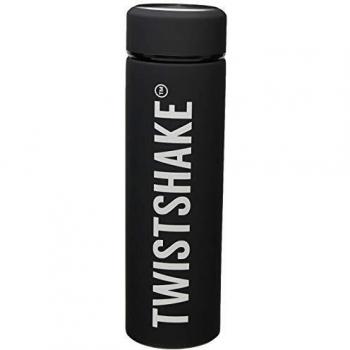 Termo para Líquidos TWISTSHAKE Frío o Calor Negro Twistshake 420ml