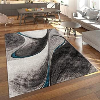 Tapis Design Abstrait « Chiné » – Surface Poil Ras, 80 × 150 cm