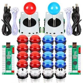 Kit de partes Arcade DIY EG STARTS para Raspberry Pi y PC