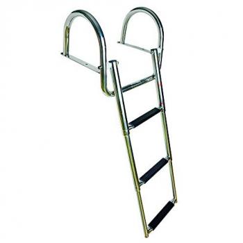 Stainless Climb 4‑Step Ladder – Marine Edition
