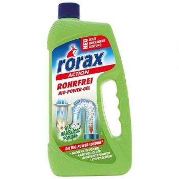 ROHRFREI RORAX Bio‑Power‑Gel 1 l – Haarlösendes Reinigungsprodukt