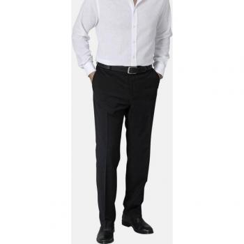 RIVARI Bundfaltenhose in Schwarz