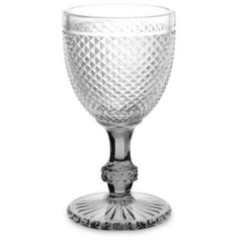 Set di Calici Vivalto Diamante 330 ml – 6 unità in tonalità grigia
