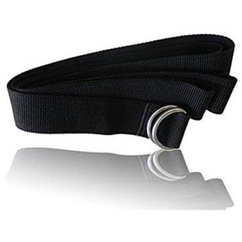 Schwarzer Full Force American Football Gürtel – 150 cm
