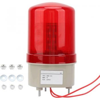 Rosvola Blinklicht 220V Rot LED