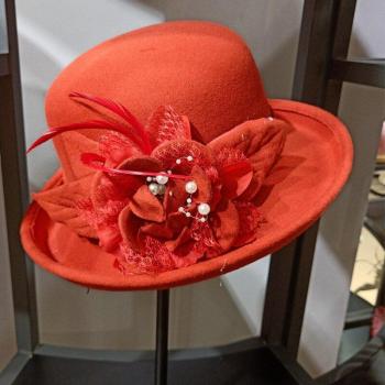 Women’s Fisherman Hat with Flower Decoration