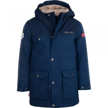 Chaqueta para Niños Trollkids Gudvangen en Color Azul