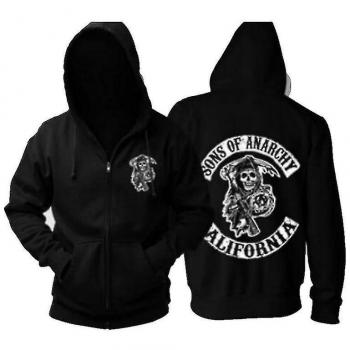 Sudadera con Cremallera Sons Of Anarchy