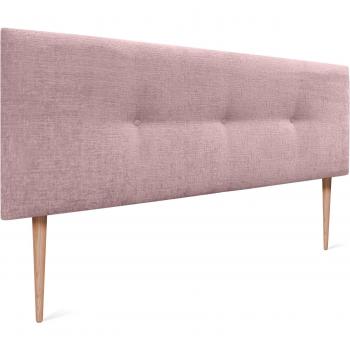 Cabecero Cama “Lana Salmón” con Alcolchado y Cabezal Tapizado, 150/160 cm