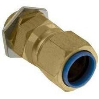 Brass Q-Crimp Cable Gland 20mm