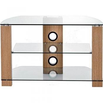 Light Oak TV Stand for TVs Up to 37-Inch