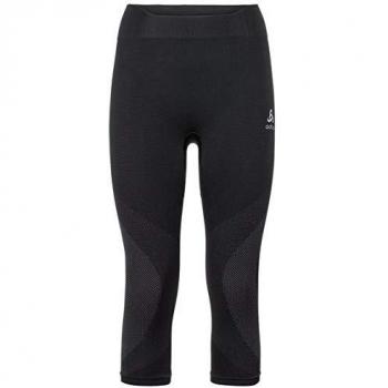 Pantalón Odlo 3/4 Performance Warm para Mujer, Negro