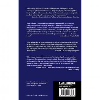 Ingles otros  congress & policy making in 21st century hb  cambridge