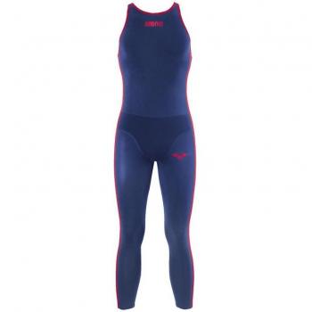 Combinaison de triathlon Arena Powerskin R-Evo+ Ow Cb pour homme, approuvée par la FINA, couleur Bleu Océan