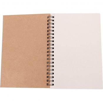 Carnet de peinture en papier Kraft