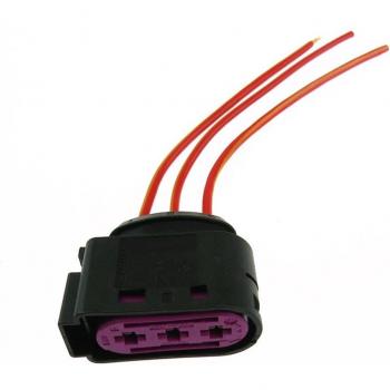 Female Auto Connector 3 Pin Fuse Box Plug for Sharan, Bora, Golf, Caddy, Lavida, A3, Octavia, Leon, Toledo 1J0937773