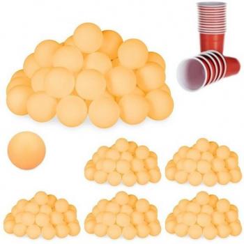 Beerpong Naranja 288 bolas de tenis de mesa