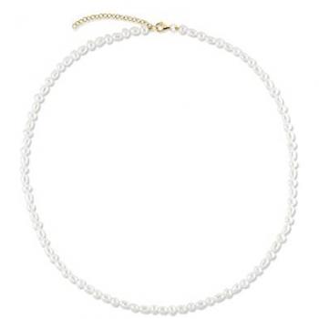 CHRIST Goldkette CHRIST Damen-Kette 375er Gelbgold Süßwasserperle
