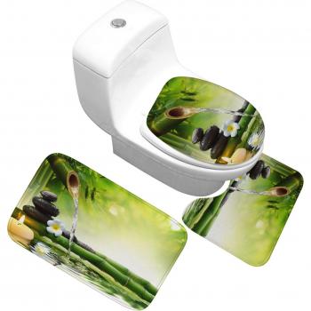 Set de 3 Alfombrillas de Baño con Succión – Honlaker