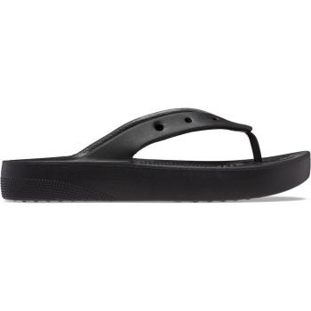 Crocs Classic Platform Flip W, Infradito Donna, Nero, EU 41
