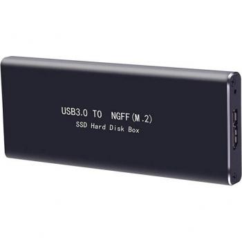 Estuche Convertidor SSD M.2 SATA a USB 3.0 con UASP y NGFF 2280/2260/2242/2230