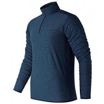 New Balance Herrenpullover N Transit XL, V-Reißverschluss, Pigmenteffekt
