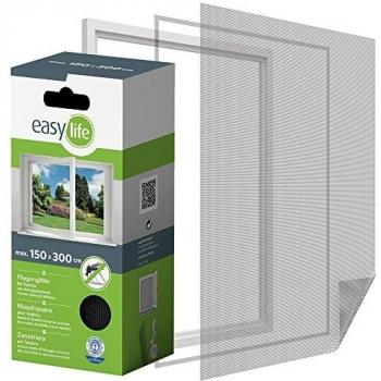 Moustiquaire Fenêtre Anthracite Easy Life 300 x 150 cm