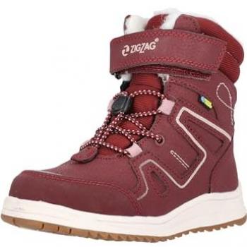 ZIGZAG Kinder Winterstiefel Rincet Dunkelrot mit Schnellschnürsystem Gr. 33