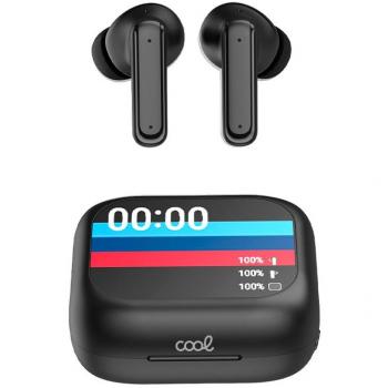 Audífonos Inalámbricos Cool Ambient Negro con Powerbank
