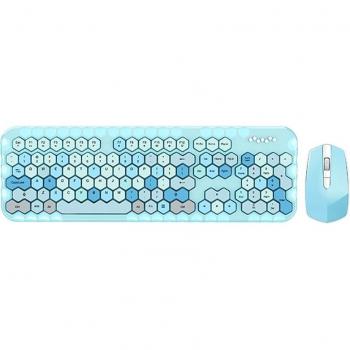 Teclado y Ratón Rosa Mofii Combo