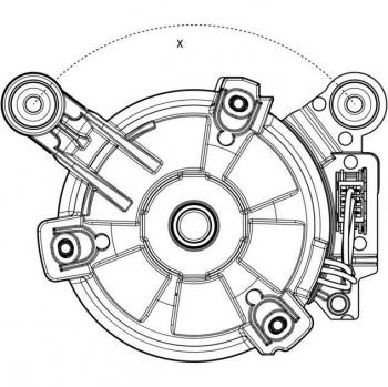 Moteur induction 195V Ø21.5 pour Electrolux