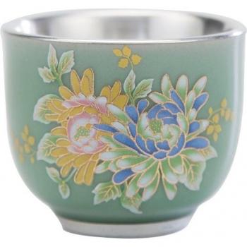 Ceramic Grilled Flower Teacup