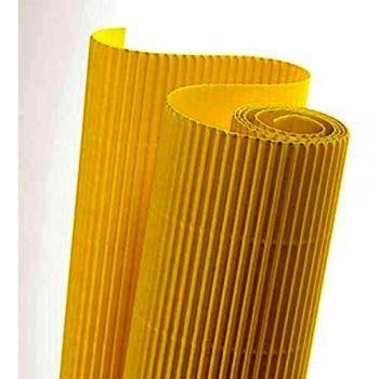 Carton Ondulado Canson 300G Rollo 05X07 M Amarillo Limon Paquete De