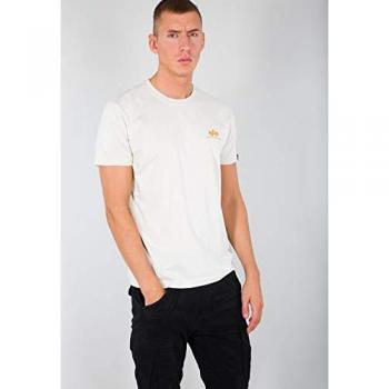 Alpha Industries Basic Small Logo XL T‑Shirt (White)